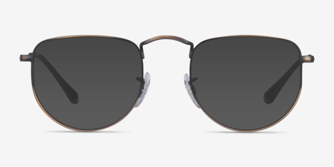 Ray-Ban RB3958V Elon Bronze MetalEyeglass Frames from EyeBuyDirect, with Tinted Lenses