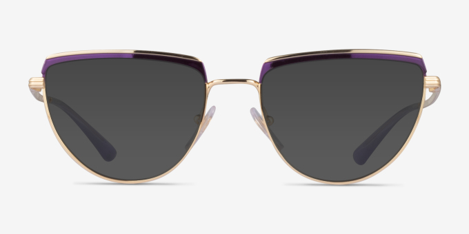 Vogue Eyewear VO4230 Purple MetalEyeglass Frames from EyeBuyDirect, with Tinted Lenses