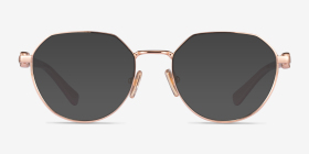 Vogue Eyewear VO4311B Or rose Métal Montures de lunettes de vue d'EyeBuyDirect, with Tinted Lenses