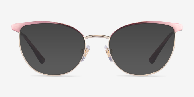 Vogue Eyewear VO4208 Purple Gold MetalEyeglass Frames from EyeBuyDirect, with Tinted Lenses