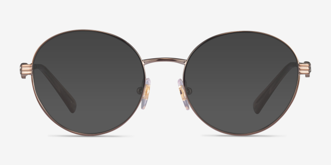 Vogue Eyewear VO4222 Pale Brown MetalEyeglass Frames from EyeBuyDirect, with Tinted Lenses