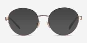 Vogue Eyewear VO4222 Light Brown Métal Montures de lunettes de vue d'EyeBuyDirect, with Tinted Lenses