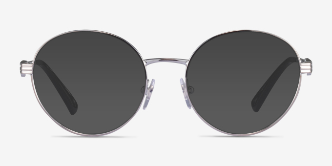 Vogue Eyewear VO4222 Silver MetalEyeglass Frames from EyeBuyDirect, with Tinted Lenses