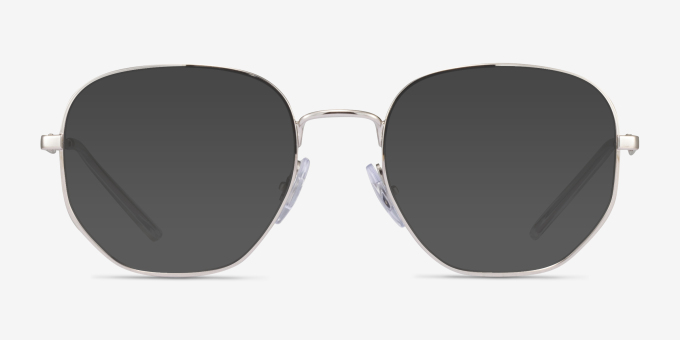 Ray-Ban RB3682V Silver MetalEyeglass Frames from EyeBuyDirect, with Tinted Lenses