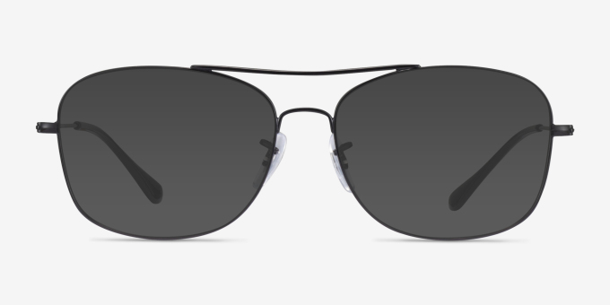 Ray-Ban RB6499 Black MetalEyeglass Frames from EyeBuyDirect, with Tinted Lenses