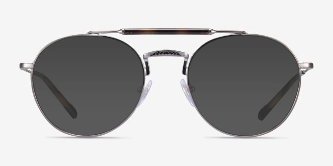 Vogue Eyewear VO4239 Silver Tortoise MetalEyeglass Frames from EyeBuyDirect, with Tinted Lenses
