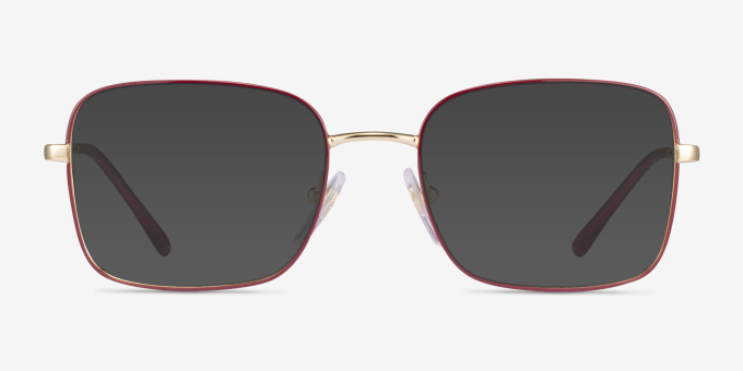 Vogue Eyewear VO4252 Red Gold MetalEyeglass Frames from EyeBuyDirect, with Tinted Lenses