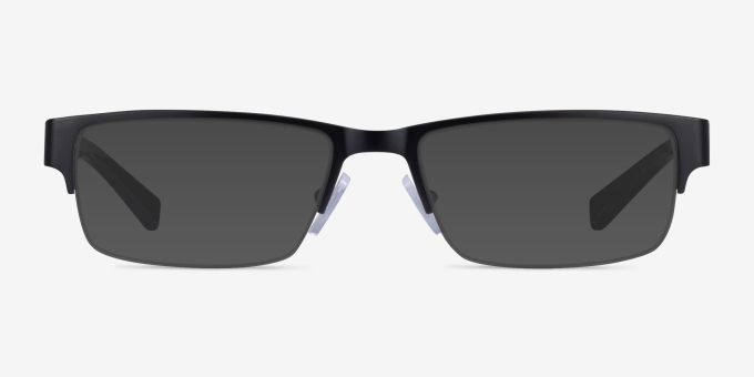 Armani Exchange AX1015 Shiny Black MetalEyeglass Frames from EyeBuyDirect, with Tinted Lenses