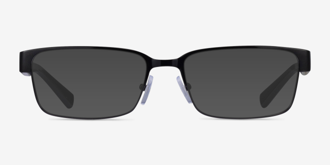 Armani Exchange AX1017 Black MetalEyeglass Frames from EyeBuyDirect, with Tinted Lenses
