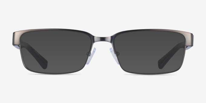 Armani Exchange AX1017 Matte Gunmetal MetalEyeglass Frames from EyeBuyDirect, with Tinted Lenses