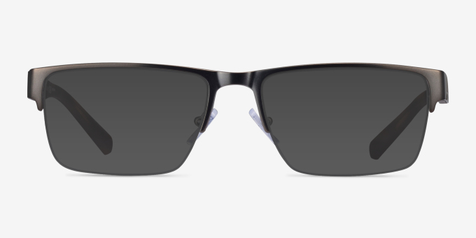 Armani Exchange AX1018 Matte Gunmetal MetalEyeglass Frames from EyeBuyDirect, with Tinted Lenses