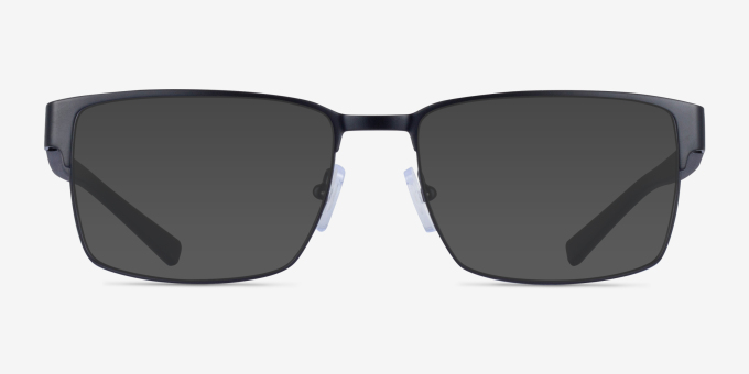Armani Exchange AX1019 Matte Black MetalEyeglass Frames from EyeBuyDirect, with Tinted Lenses