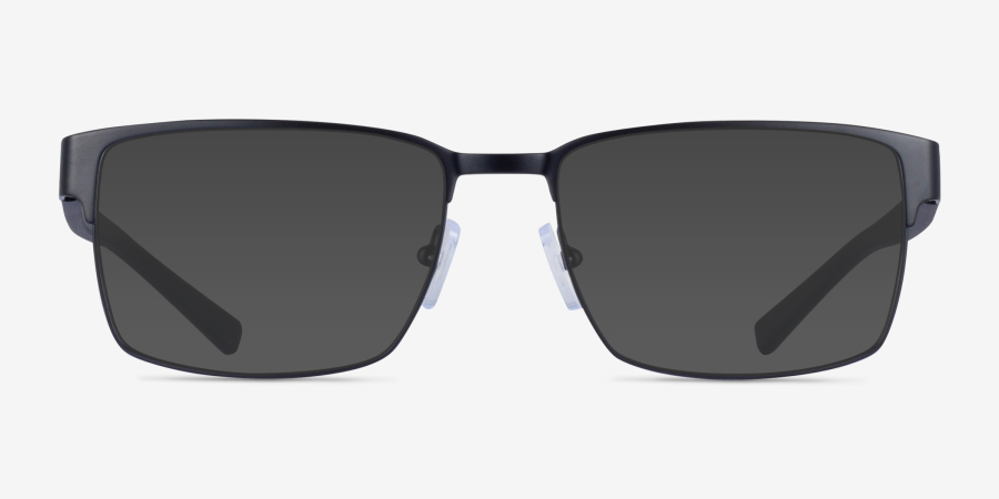 Armani Exchange AX1019 - Rectangle Matte Black Frame Eyeglasses ...