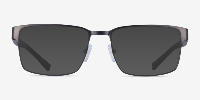 Armani Exchange AX1019 Matte Gunmetal MetalEyeglass Frames from EyeBuyDirect, with Tinted Lenses