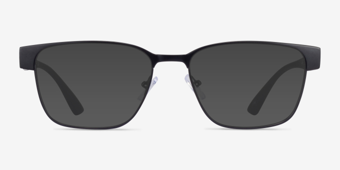 Armani Exchange AX1052 Matte Black MetalEyeglass Frames from EyeBuyDirect, with Tinted Lenses