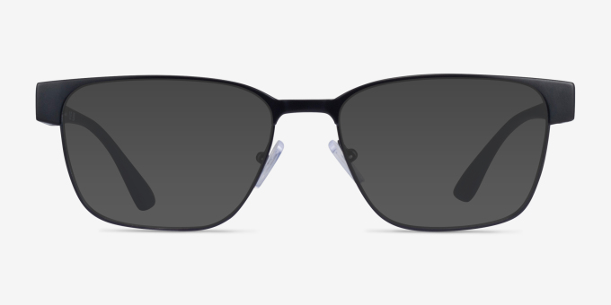 Armani Exchange AX1052 Matte Navy MetalEyeglass Frames from EyeBuyDirect, with Tinted Lenses