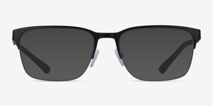 Armani Exchange AX1060 Matte Black MetalEyeglass Frames from EyeBuyDirect, with Tinted Lenses