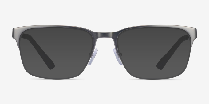 Armani Exchange AX1060 Matte Gunmetal MetalEyeglass Frames from EyeBuyDirect, with Tinted Lenses