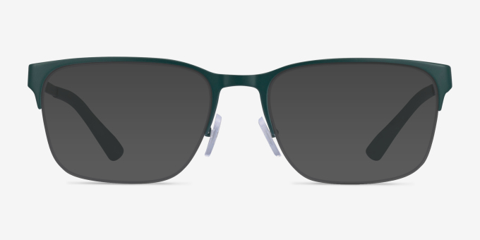 Armani Exchange AX1060 Matte Green MetalEyeglass Frames from EyeBuyDirect, with Tinted Lenses