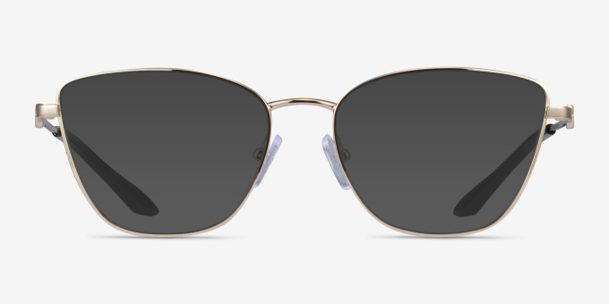 Armani Exchange AX1063 Shiny Gold MetalEyeglass Frames from EyeBuyDirect, with Tinted Lenses