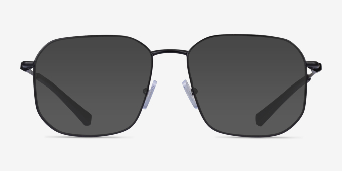 Armani Exchange AX1066 Matte Black MetalEyeglass Frames from EyeBuyDirect, with Tinted Lenses