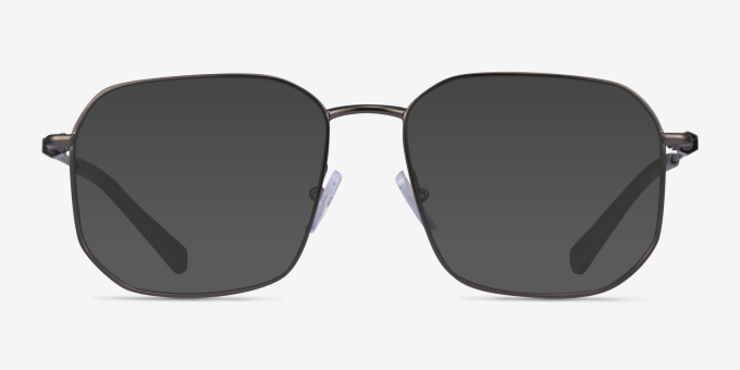 Armani Exchange AX1066 Matte Gunmetal MetalEyeglass Frames from EyeBuyDirect, with Tinted Lenses
