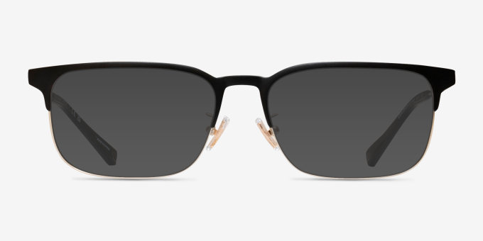 Coach HC5121 Matte Black Gold MetalEyeglass Frames from EyeBuyDirect, with Tinted Lenses