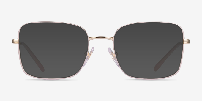 Vogue Eyewear VO4252 Pink Gold MetalEyeglass Frames from EyeBuyDirect, with Tinted Lenses