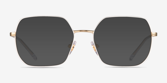 Vogue Eyewear VO4253 White Gold MetalEyeglass Frames from EyeBuyDirect, with Tinted Lenses