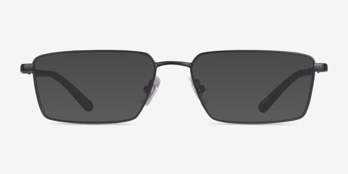 ARNETTE Quadra Black MetalEyeglass Frames from EyeBuyDirect, with Tinted Lenses