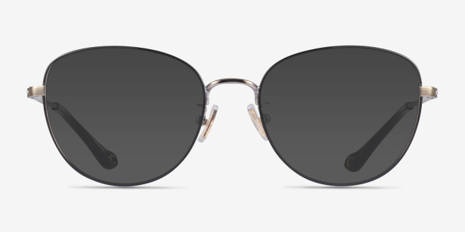 Coach HC5137 Black Gold MetalEyeglass Frames from EyeBuyDirect, with Tinted Lenses