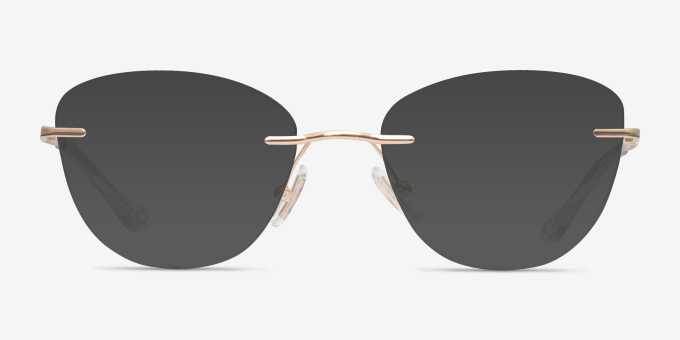 Coach HC5185 Shiny Rose Gold MétalMontures de lunettes de vue d'EyeBuyDirect, Avec des Verres Teintés
