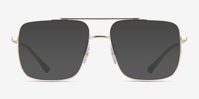 Ray-Ban RB3758V Doré MétalMontures de lunettes de vue d'EyeBuyDirect, Avec des Verres Teintés