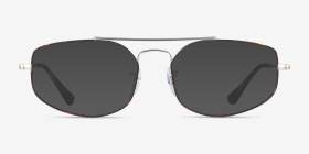Ray-Ban RB6545 Explorer 5 Silver Tortoise Métal Montures de lunettes de vue d'EyeBuyDirect, with Tinted Lenses