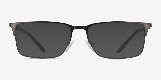 Armani Exchange AX1073 Matte Gunmetal MetalEyeglass Frames from EyeBuyDirect, with Tinted Lenses