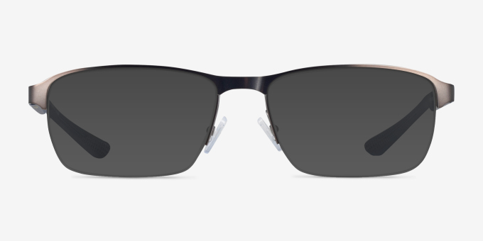 Armani Exchange AX1061 Matte Gunmetal MetalEyeglass Frames from EyeBuyDirect, with Tinted Lenses