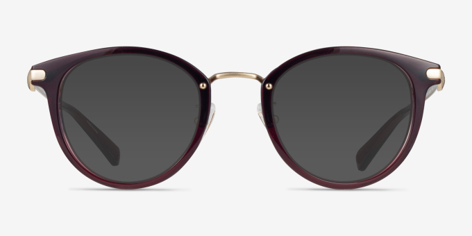 Coach HC5133D Transparent Mauve MétalMontures de lunettes de vue d'EyeBuyDirect, Avec des Verres Teintés