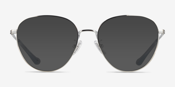 Coach HC5192 Shiny Silver MetalEyeglass Frames from EyeBuyDirect, with Tinted Lenses