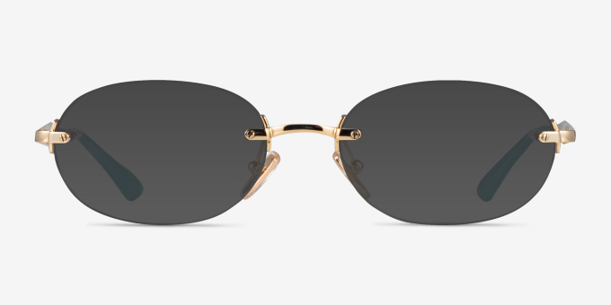 Vogue Eyewear VO4343 Doré MétalMontures de lunettes de vue d'EyeBuyDirect, Avec des Verres Teintés