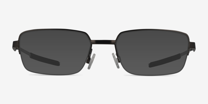 Oakley Foil RQ 0.5 Pewter MétalMontures de lunettes de vue d'EyeBuyDirect, Avec des Verres Teintés