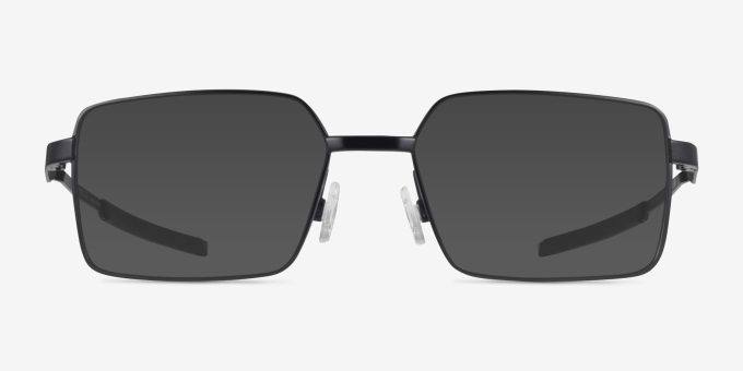 Oakley Foil SQ Satin Black MetalEyeglass Frames from EyeBuyDirect, with Tinted Lenses