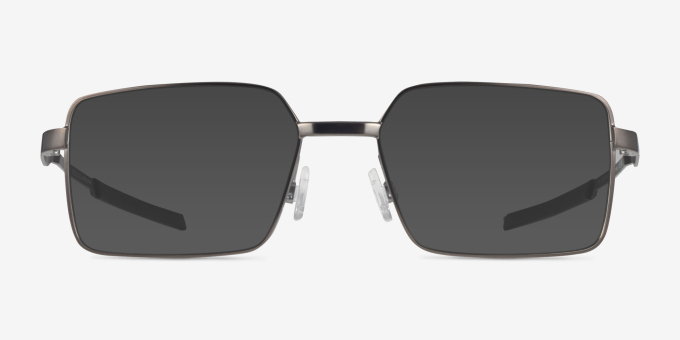 Oakley Foil SQ Matte Gunmetal MétalMontures de lunettes de vue d'EyeBuyDirect, Avec des Verres Teintés