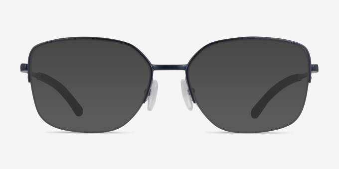 Oakley Moonglow Matte Abyss MétalMontures de lunettes de vue d'EyeBuyDirect, Avec des Verres Teintés