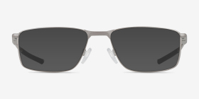 Oakley Socket 5.0 Argenté Métal Montures de lunettes de vue d'EyeBuyDirect, with Tinted Lenses