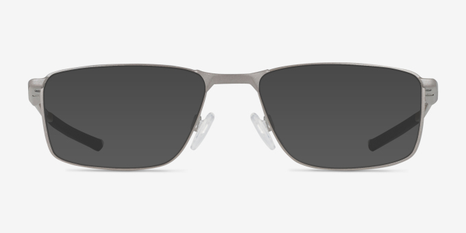 Oakley Socket 5.0 Argenté MétalMontures de lunettes de vue d'EyeBuyDirect, Avec des Verres Teintés