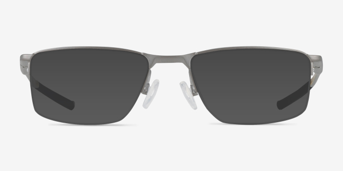 Oakley Socket 5.5 Argenté MétalMontures de lunettes de vue d'EyeBuyDirect, Avec des Verres Teintés