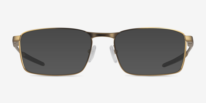 Oakley Fuller Satin Antique Gold MétalMontures de lunettes de vue d'EyeBuyDirect, Avec des Verres Teintés