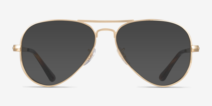 Ray-Ban RB3925V Aviator Max Arista MétalMontures de lunettes de vue d'EyeBuyDirect, Avec des Verres Teintés