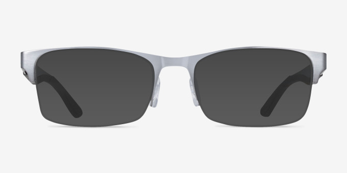 Ray-Ban RB7551 Gunmetal MetalEyeglass Frames from EyeBuyDirect, with Tinted Lenses