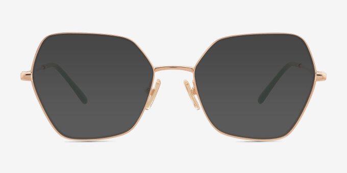 Vogue Eyewear VO4281 Or rose MétalMontures de lunettes de vue d'EyeBuyDirect, Avec des Verres Teintés